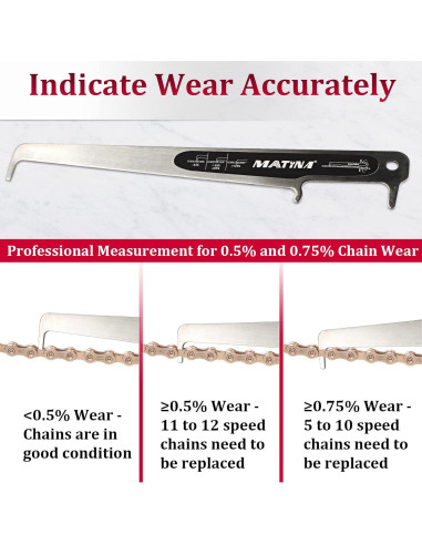 Herramienta de Comprobación de Cadena MATINA CC-4