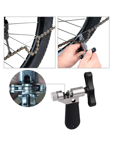 Kit de Herramientas para Cadenas de Bicicleta CHIVENIDO 11PCS