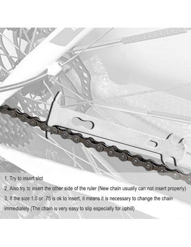 Kit de Herramientas para Cadenas de Bicicleta CHIVENIDO 11PCS