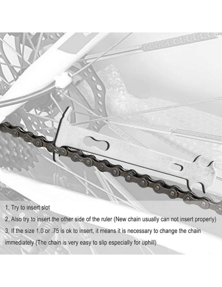 Kit de Herramientas para Cadenas de Bicicleta CHIVENIDO 11PCS