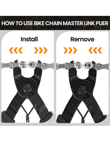 Juego de Herramientas Oumers para Reparación de Cadenas de Bicicleta