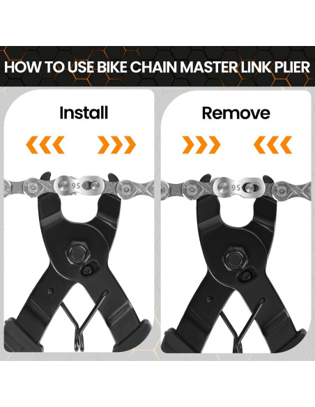 Juego de Herramientas Oumers para Reparación de Cadenas de Bicicleta