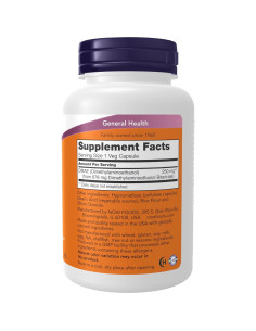 Suplemento DMAE 250 mg NOW Foods - 100 Cápsulas Veganas 2