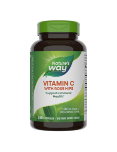 Vitamina C Nature's Way con Rosa Mosqueta - 250 Cápsulas