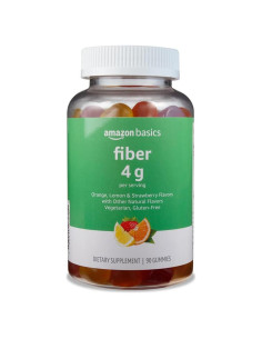 Gomitas de fibra Amazon Basics 90 unidades sabores mixtos