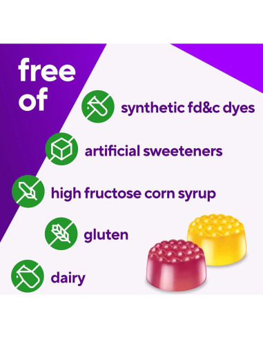 Vitafusion Multivitaminas Gummy Adultos 120 Conteo +10% Vitaminas A, C, E