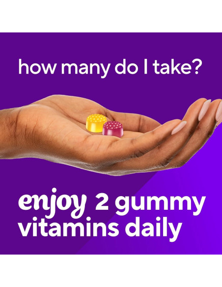 Vitafusion Multivitaminas Gummy Adultos 120 Conteo +10% Vitaminas A, C, E Vitafusion Multivitaminas Gummy Adultos 120 Conteo +10% Vitaminas A, C, E