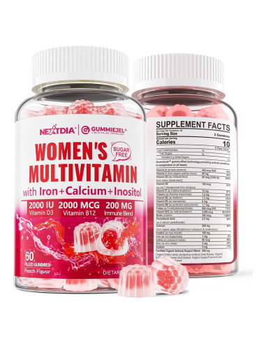 Multivitamina Metilada para Mujeres NextDia 60 Gominolas Veganas