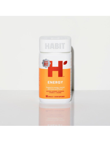 Suplemento Energía Habit 2 Paquete (120 Cápsulas) Vegano