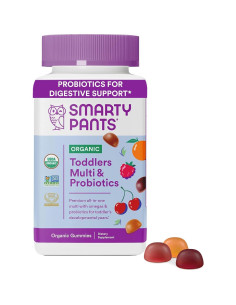 SmartyPants Gominolas Multivitamínicas Orgánicas Niños 60 Unidades 2