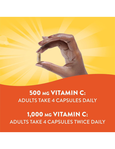 Suplemento Vitamina C Alive! Nature's Way 120 Cápsulas Orgánicas