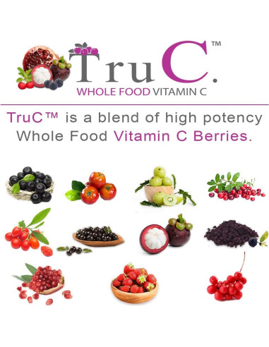 Vitamina C Natural SmarterVitamins 180 Cápsulas Veganas