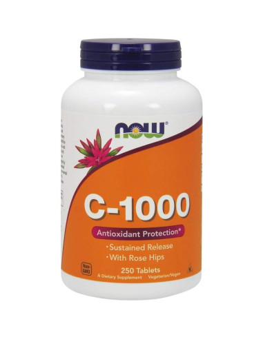 NOW Suplementos Vitamina C-1000 y Magnesio 400 mg Vegano