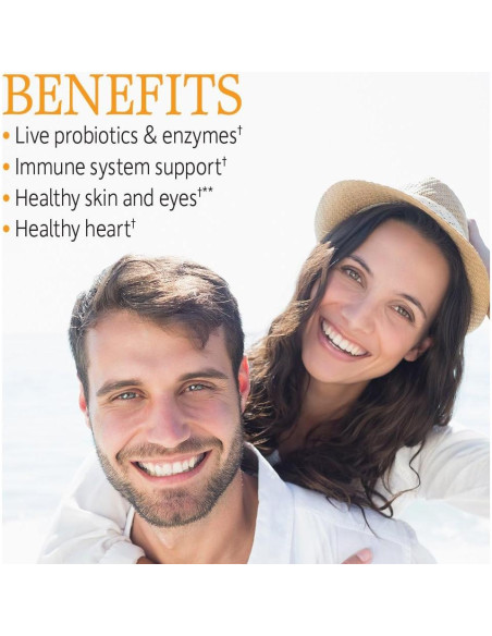 Jardín de Vida Vitamina C 500mg y D3 2000 IU - 60 Cápsulas