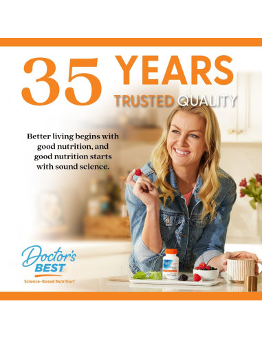 Polvo de Vitamina C Doctor's Best con Q-C 250g - Antioxidante