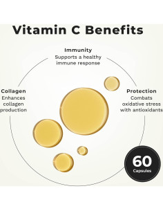 Suplemento de Vitamina C Liposomal LifeSeasons 1000 mg - 60 Cápsulas 2