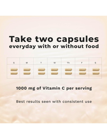 Suplemento de Vitamina C Liposomal LifeSeasons 1000 mg - 60 Cápsulas