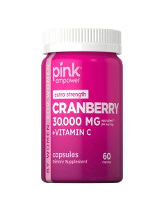 Cápsulas de Arándano PINK para Mujeres | 60 Unidades | Vitamina C