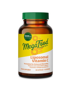MegaFood Vitamina C Liposomal 1000mg - 120 Cápsulas