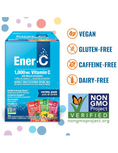 Mezcla de Bebida Multivitamínica Ener-C 60 Paquetes 0.56kg 2