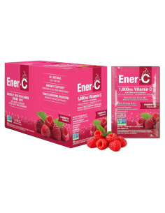 Ener-C Bebida Multivitamínica en Polvo Frambuesa 261.6g