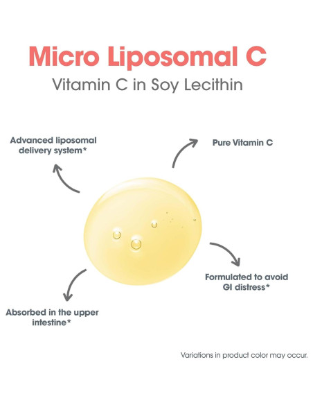 Suplemento Líquido Micro Liposomal C 1000mg Allergy Research
