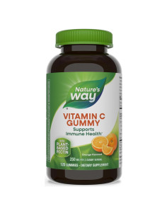 Gomitas de Vitamina C Nature's Way 250 mg Sabor Naranja 120 Unidades
