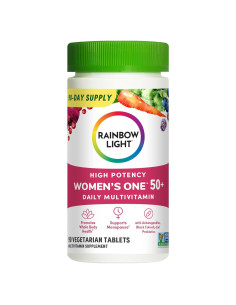 Multivitamina Rainbow Light Women's One 50+, 90 Tabletas