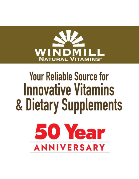 Vitaminas Naturales Windmill Vitamina C 500 mg Masticable 50 Tabletas