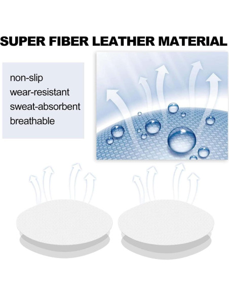 Kit de Parches Autoadhesivos para Reparación de Tacones HTZNHXT - 8 Piezas