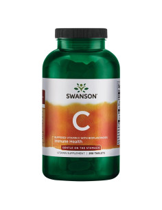 Swanson C Buffered 1000mg con Bioflavonoides 250 Tabletas