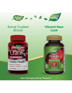 Gomitas CranRx Nature's Way 60 unidades Salud Urinaria 2