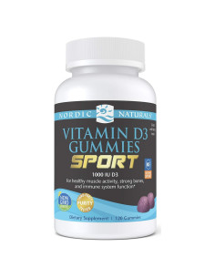 Gomitas de Vitamina D3 Nordic Naturals 1000 UI - 120 Porciones