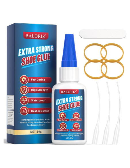 Pegamento para Zapatos BALORIZ 30g - Adhesivo Fuerte Secado Rápido