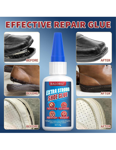 Pegamento para Zapatos BALORIZ 30g - Adhesivo Fuerte Secado Rápido