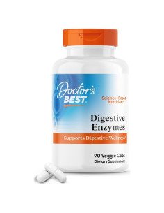 Enzimas Digestivas Doctor's Best 90 Cápsulas Vegetales