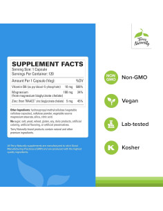 Terry Naturally Magnesio Complejo 120 Cápsulas - Salud Huesos y Corazón 2