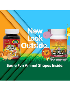 Vitaminas D3 500 IU Sin Azúcar Natures Plus para Niños - 90 Tabletas Masticables 2