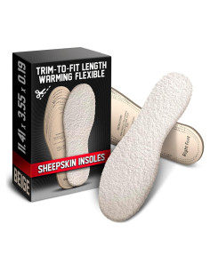 Insertos Universales de Lana para Zapatos - Plantillas de Piel de Oveja