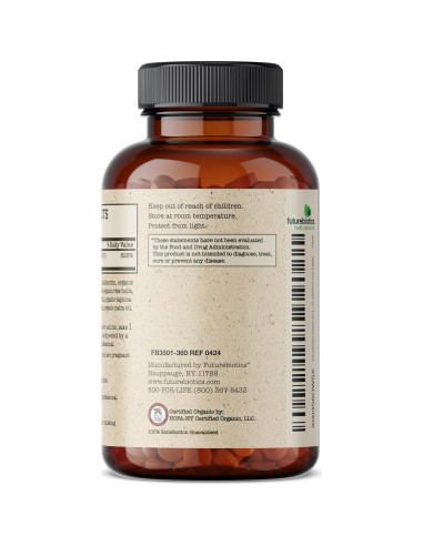 Vitamina D3 Orgánica Futurebiotics 5000 UI 360 Tabletas