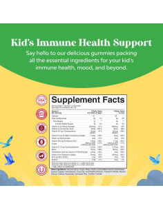 Gomitas Multivitamínicas Natures Craft 90 Unidades Niños 2