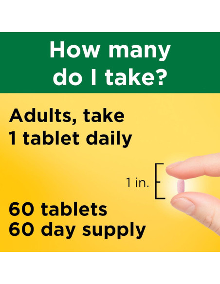 Vitamina B12 Extra Fuerte Nature Made 2500 mcg 60 Tabletas