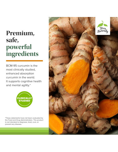 Terry Naturally CuraMed Cerebral 60 Gelatinas Blandas con Curcumina