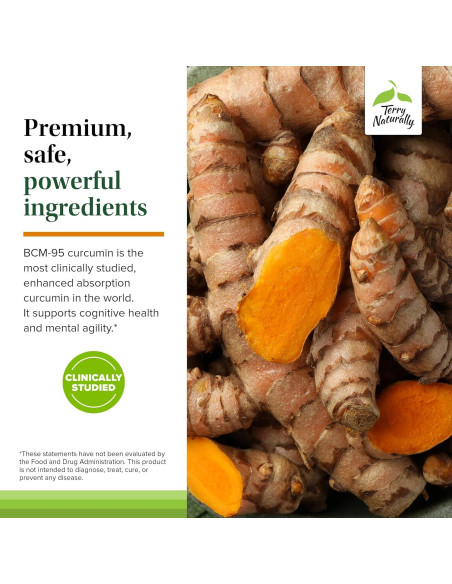 Terry Naturally CuraMed Cerebral 60 Gelatinas Blandas con Curcumina