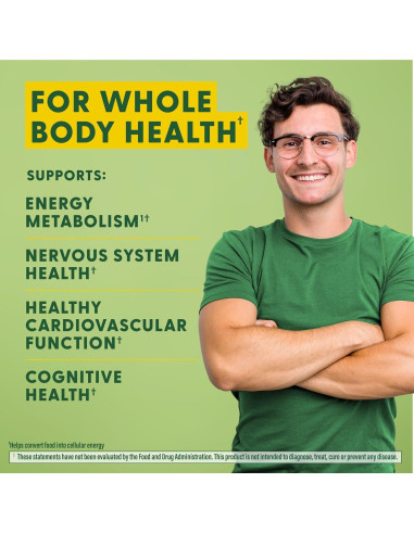 MegaFood Vitamina B12 Vegana 30 Tabletas - Energía y Nervios