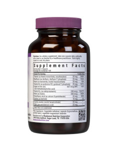 Complejo B Vegano Bluebonnet 100 Cápsulas Vegetales 2