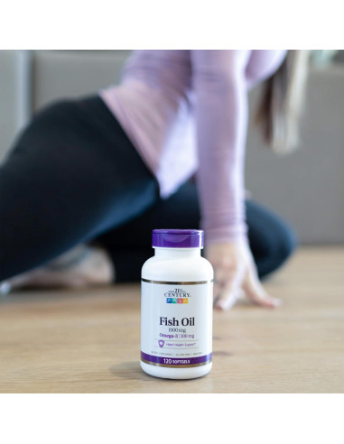 Aceite de Pescado Siglo 21 1000 mg 120 Cápsulas Blandas