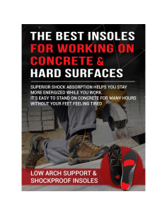 Plantillas Ortopédicas CRUVHEAL L - Soporte Arco Bajo - Antifatiga 2