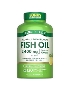Aceite de Pescado Verdad de la Naturaleza 2400mg 120 Cápsulas