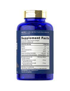 Carlyle Aceite de Hígado de Bacalao 1245mg Softgels 250 Conteo 2